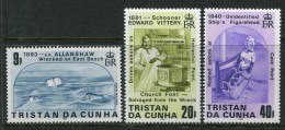 Tristan Da Cunha 1986 Shipwrecks - 2nd Issue - Set MNH - Tristan Da Cunha