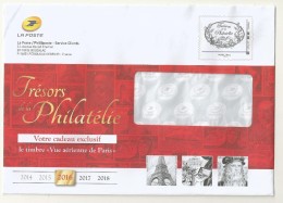 PAP LA POSTE TRESOR DE LA PHILATELIE  2016. - Official Stationery