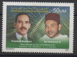 Mauritanie Mauretanien Mauritania 2004 Mi. IX Visite De S.M. Le Roi Mohamed VI Staatsbesuch UNISSUED / NON EMIS  ** - Mauritanie (1960-...)