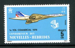 NOUVELLES HEBRIDES- Y&T N°424- Neuf Avec Charnière * (concorde) - Ongebruikt