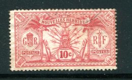 NOUVELLES HEBRIDES- Y&T N°39- Oblitéré - Used Stamps