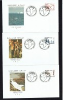 1984  Greenland Historical Artefacts  MiNr 148-150 - FDC