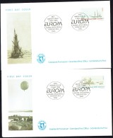 1994  Europa Issue 1906-8 Expedition To North East Greenland: Ice-bound Ship, Land Travel MiNr 247-8 - FDC