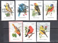 United States 2014 Songbirds Sc #4882-91 - Mi 5068-77 - 7v - Used - Used Stamps