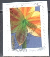 United States 2014 Winter Flowers-Amaryllis - Sc #4862 - Mi 5052 BD  - Used - Oblitérés