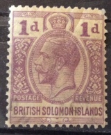 Solomon Islands  1927 MH*  # 45 - Isole Salomone (...-1978)