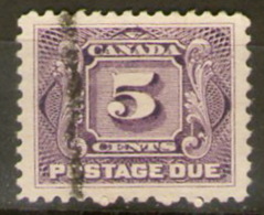 Yv. 3	-	5 Cents.	-		Can-1004 - Port Dû (Taxe)