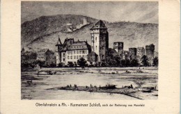 Lahnstein Oberlahnstein - S/w Kurmainzer Schloß - Lahnstein