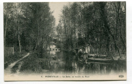 CPA  91 : MEREVILLE   La Juine Et Moulin       A    VOIR  !!! - Mereville