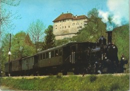 Sensetal - Dampfzug Mit Schloss Laupen               1975 - Laupen