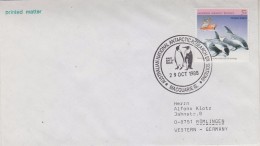 AAT Macquarie Island 1988 Cover Ca 29 Oct 1988 (30651) - Covers & Documents