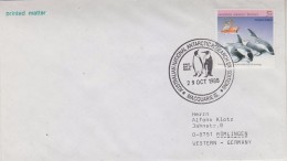 AAT Macquarie Island 1988 Cover Ca 29 Oct 1988 (30651) - Briefe U. Dokumente