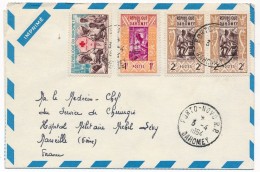 DAHOMEY - Publicité NUBARENE (formant Enveloppe) Affranchissement Composé - 1964 - Pour France - Benin - Dahomey (1960-...)