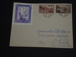 FRANCE - Enveloppe Avec Oblitération Et Vignette De L 'exposition Pexip Pour St Céré - A Voir- L 245 - Briefe U. Dokumente