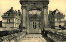 SAINT GEORGES SUR LOIRE CHATEAU DE SERRANT LA COUR D HONNEUR - Saint Georges Sur Loire