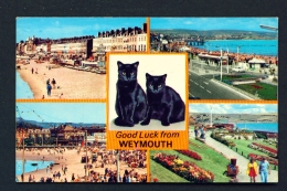 ENGLAND  -  Weymouth  Multi View  Used Postcard - Weymouth