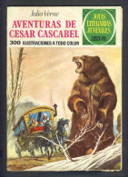 Bande Desinee AVENTURAS DE CESAR CASCABEL (BD, 30 Pages), De Jules Verne (Col.Joyas Literarias) (Ref.83747) - Otros & Sin Clasificación