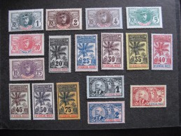 RARE Haut Sénégal Et Niger: TB Série  N° 1 Au N° 17,  Neufs X. - Unused Stamps