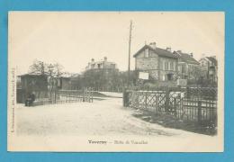 CPA - Chemin De Fer Passage à Niveau Halte De Vaucelles - TAVERNY 95 - Taverny