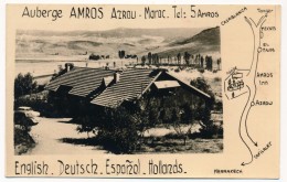 CPSM Photo - AZROU (Maroc) - Auberge AMROS - Andere & Zonder Classificatie