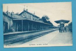 CPSM - Chemin De Fer La Gare LA FLECHE  72 - La Fleche