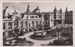 MONACO,DYNASTIE DES GRIMALDI,VUE ANCIENNE,CASINO,PARC,MONT E CARLO - Altri & Non Classificati