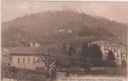 SUISSE,SCHWEIZ,SVIZZERA,SWITZERLAND,HELVETIA,SWISS ,VAUD,MONTREUX,GLION EN 1900,EGLISE,HOTEL VICTORIA,PALACE,CAUX - Montreux