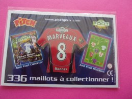 Magnet Football Pasquier Pitch   Rennes MARVEAUX  8  Foot Calcio Soccer Fußball Fotball Fútbol Voetbal - Sport