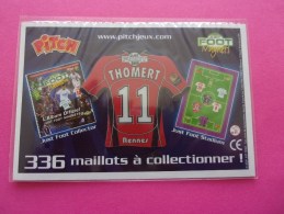 Magnet Football Pasquier Pitch  Rennes THOMERT 11  Foot Soccer Calcio Fußball Fútbol Voetbal Fotball - Sport