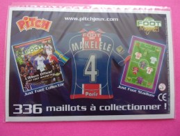 Magnet Football Pasquier Pitch Paris Makelele 4  Foot Soccer Fútbol Calcio Voetbal Fußball Fotball - Deportes