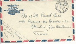 "poste Aux Armées T.O.E."  1952 Du SP 57524 - Guerre D'Indochine / Viêt-Nam