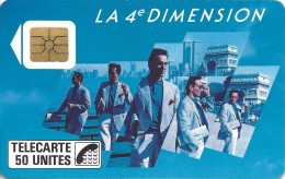 TELECARTE LA 4 EME DIMENSION HOMMES F 38 50 UNITES 1988 TIRAGE 400.000 - 1988