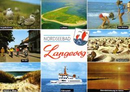 Langeoog - Mehrbildkarte 4 - Langeoog
