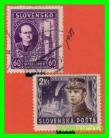 ESLOVAQUIA  ( SLOVENSKO  EUROPA  )  2 SELLOS AÑO 1939 - Ungebraucht