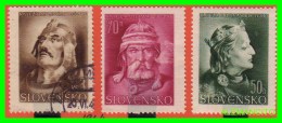 ESLOVAQUIA  ( SLOVENSKO  EUROPA  )  3 SELLOS  AÑO 1944 - Unused Stamps