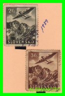 ESLOVAQUIA     ( SLOVENSKO  ) 2 SELLOS  AÑO 1939 - Used Stamps