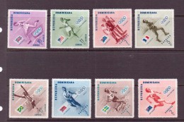 DOMINICAINE 1957 JO   YVERT N°457/61-A108/110  NEUF MNH** - Ete 1956: Melbourne