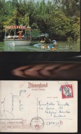 6160) DISNEYLAND JUNGLE RIVER CRUISE PAPERINO VIAGGIATA 1965 - Disneyland
