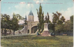 Soldier Monument And St.Louis Gate Quebec - Québec - La Citadelle