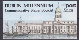 Ireland 1988 Dublin Millennium Booklet ** Mnh (30668A) - Carnets