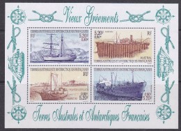 TAAF 2001 Ships M/s ** Mnh (30670) - Blocks & Sheetlets