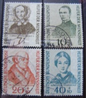 ALEMANIA FEDERAL- IVERT 98-01 SERIE COMPLETA USADOS ( PERSONALIDADES BENECFACTORAS ) (J 195 ) - Otros & Sin Clasificación