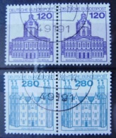 ALEMANIA FEDERAL- IVERT 974-75 SERIE COMPLETA USADOS ( BASICOS PAREJAS) (J 202 ) - Otros & Sin Clasificación