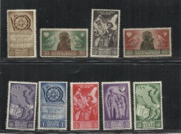 CORPO POLACCO POLISH BODY 1946 SOCCORSO DI GUERRA SERIE COMPLETA COMPLETE SET MNH - 1946-47 Corpo Polacco Periode