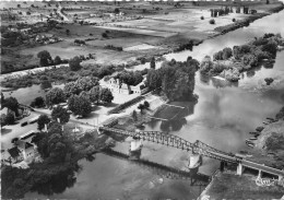 37-L'ILE-BOUCHARD - VUE AERIENNE - MAIRIE ECOLE ST PLAGE SUR LES BORDS DE LA VIENNE - Rochecorbon