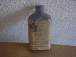 BOITE A POUDRE DE CHASSE FORTE - TOULOUSE - Armi Da Collezione