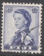 Fiji. 1954-59 QEII. 2½d Used. SG 284 - Fidji (...-1970)
