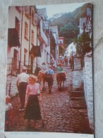 D137845.193  Up-a-Long,  High Street  , Donkey Ride - Clovelly, Devon, England - Clovelly