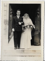 Photo Mariage  Couple 1951 - Persone Anonimi