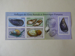 Mollusques Des Terres Australes Et Antarctiques Françaises - Hojas Bloque